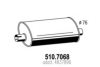 IVECO 4837896 Middle-/End Silencer